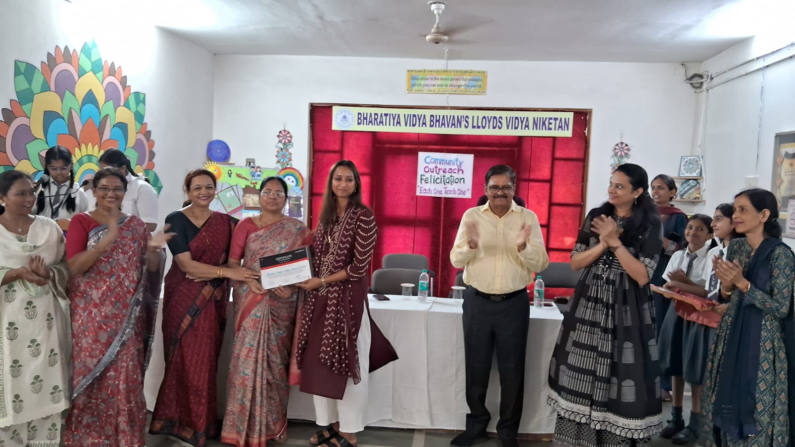 Felicitation of Community Outreach Programme – 14th July 2026
